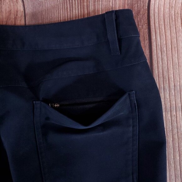 Lululemon Mens Size 33X29.25 ABC Pants Slim Utilitech Navy Blue M5ABOS - Picture 11 of 15